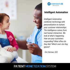 intelligent automation for patient monetization