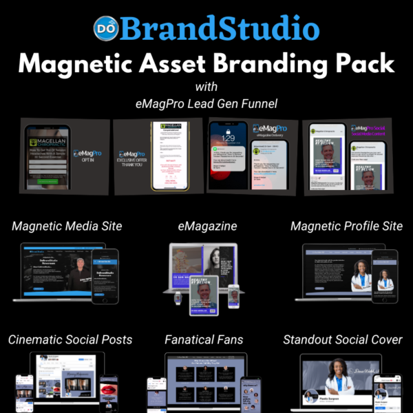 DoBrandStudio Magnetic Asset Branding Pack With eMagPro Lead Magnet and Funnel