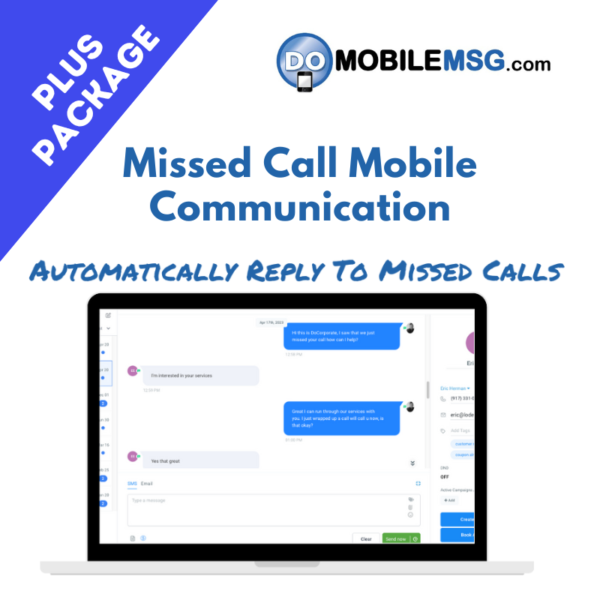 Missed Call Mobile Communication Plus