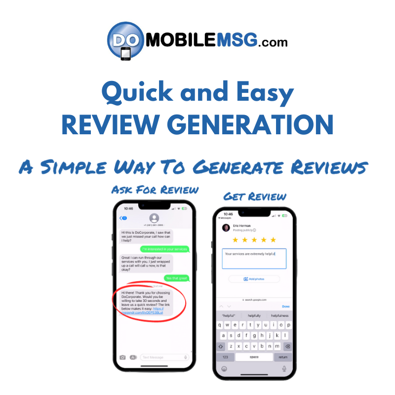 Quick And Easy Review Generation 